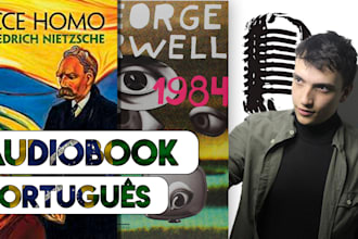 record audiobook in portuguese brazillian