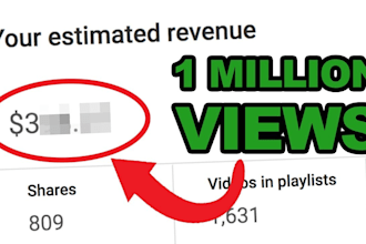 youtube channel seo ranking promotion to over 1 million USA people for views