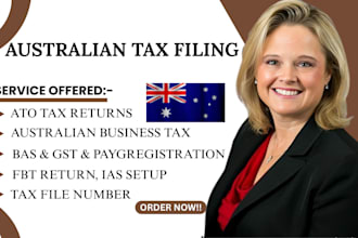 file your ato tax returns, australian business tax, gst tfn, bas, income tax