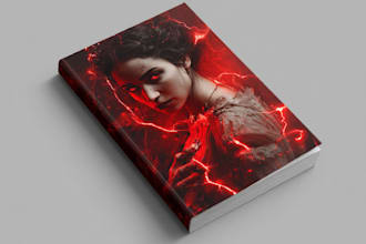 design premium fantasy and horror book cover art or e book design