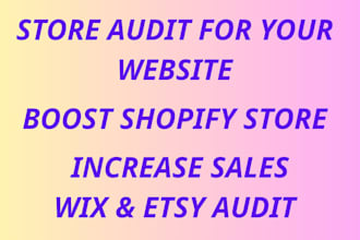 store audit increase store conversions
