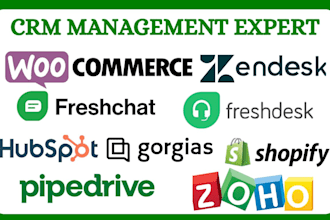 zendesk gorgias fresh desk hubspot CRM  ai chatbot shopifty
