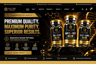 peptide website fda compliant peptide website supplement website peptide store