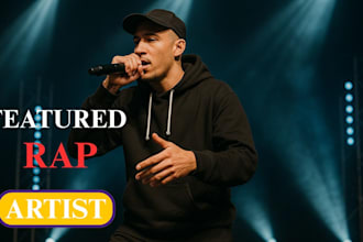 feature as a male uk drill rapper hiphop pop rock edm trap lyrics ghostwriter