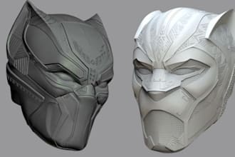sculpt 3d mask 3d helmet cosplay 3d model mask printable mask 3d cosplay model