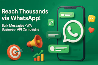 send whatsapp bulk messages, whatsapp business, whatsapp API, wa promotion,