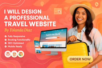 travel website, travel agency website tour website in wordpress