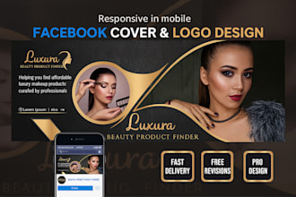 design eye catching facebook cover photo and page banner