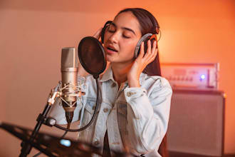 be your female vocalist and songwriter for kpop, jpop, melody tech house, edm