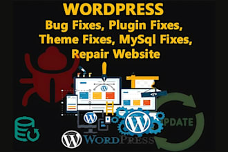 fix wordpress issues bug critical error elementor pro divi website expert help