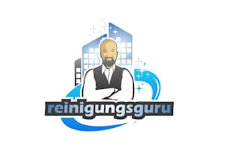 create a distinctive artwork logo for the cleaning