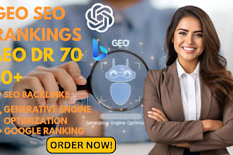 do generative engine optimization GEO SEO rank your website on ai search ranking