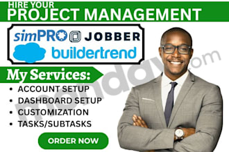 setup simpro bi dashboard buildertrend automation jobber monday crm integration