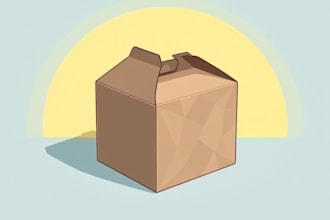 do custom box packaging design and product box design