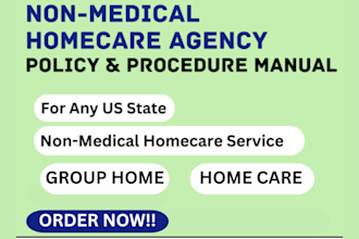write group home, home care policy and procedure manual ndis business sops