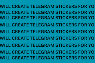 create unique telegram stickers for your channel or chat