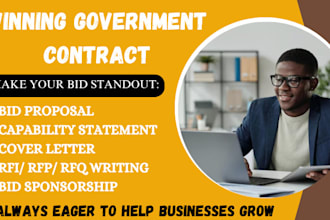 do winning government contract bid proposal sponsorship rfp rfi non profit org