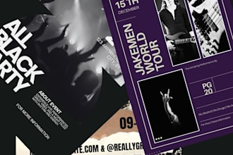 create concert flyers for your concert