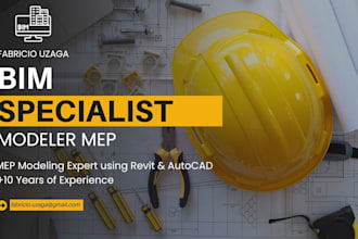 model high quality mep systems in revit with bim documentation