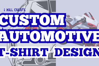 do vintage car illustration t shirt graphic,automotive streetwear tshirt design