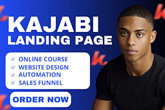 design kajabi landing page kajabi website kajabi online course sales funnel