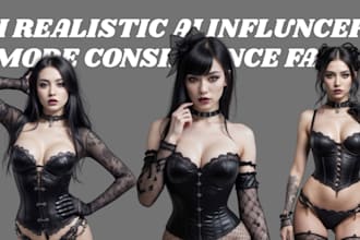 realistic nsfw al influencer model for instagram fanvue onlyfans model flux ai