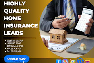 generate mortgage leads mortgage roofing ads home insurance landing page website