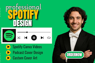 spotify canva video spotify cover spotify design cover art design podcast cover