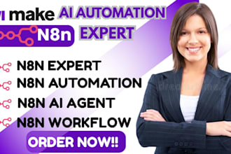 n8n ai automation n8n expert n8n ai agent n8n workflow n8n API http integrations