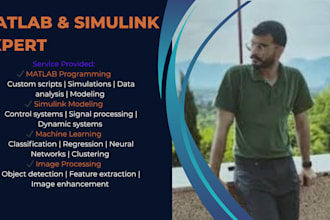 do your matlab programming, simulink, image , ml ,deep learning and gui projects