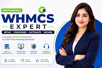 setup whmcs,reseller hosting,dedicated server,domain reseller