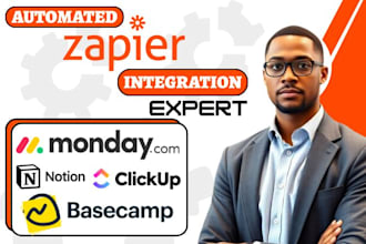 be your basecamp clickup automation notion monday crm zapier integration expert