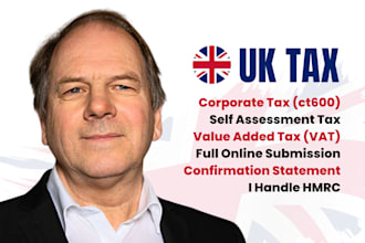 file UK company accounts UK corporation tax preparation ct600 annual accounts