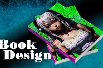 design for your graphic book, travel book,manga