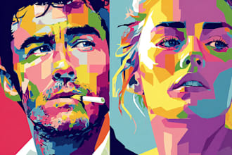 create your photo into awesome wpap pop art