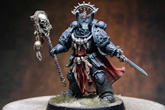 paint your 40k, aos, and other warhammer related miniatures