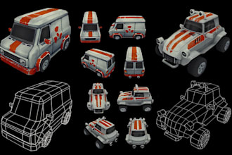 create custom 3d roblox car, bike, avatar, ugc, gfx, r6 r15 models for your game