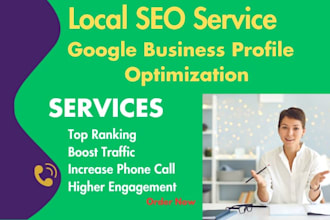 do gbp optimization and google business profile setup with citations