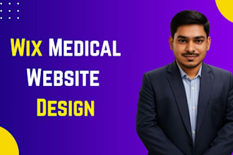 create a stunning wix medical or clinic or hospital website