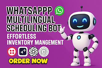 automate multilingual whatsapp chatbot workflow  whatsapp api n8n webhook make