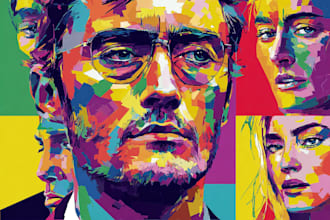 make awesome wpap pop art portrait