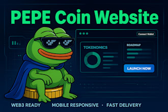 meme coin website, pepe coin website, crypto website, meme and pepe coin website