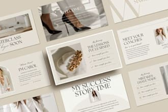 redesign powerpoint presentation keynote pitch deck google slide presentation