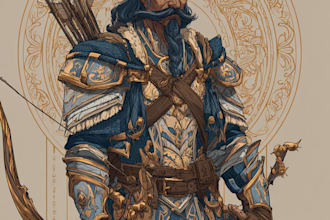 dnd character art and dnd character art