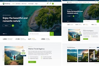 build hotel booking airbnb vacation travel agency apartment holiday tour website