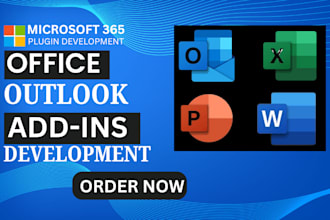 develop custom office addin outlook plugin to automate excel or word