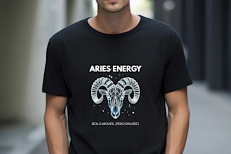 create a print ready apparel brand logo for your clothing line