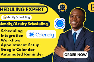 setup calendly, acuity, acuity scheduling, book like a boss, blab
