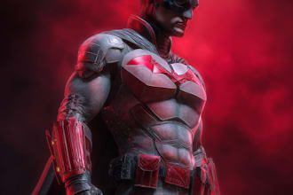 draw you as dc marvel superhero style professionally