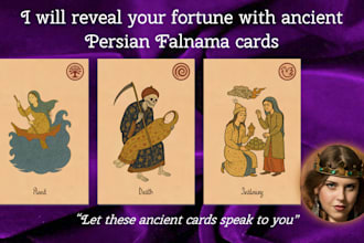 reveal your fortune with ancient persian falnama cards